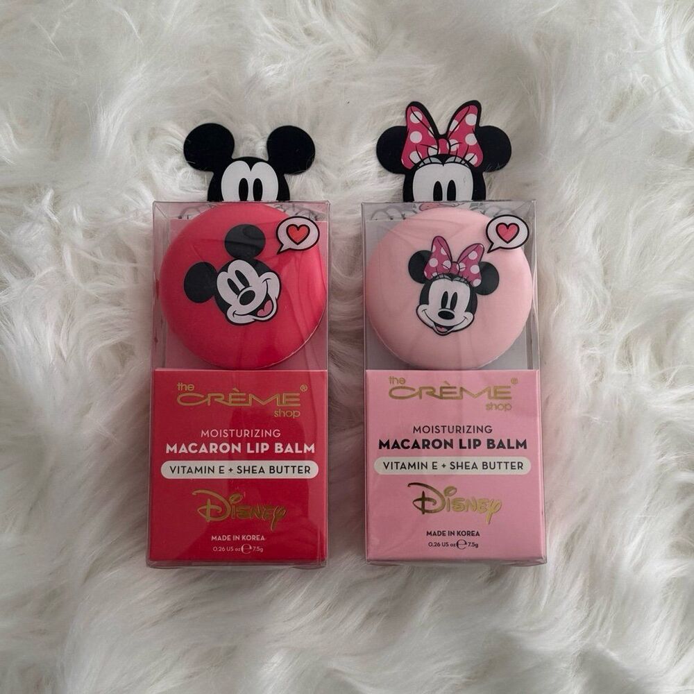 The Crème Shop x Disney Mickey & Minnie Mouse Lip Balm
